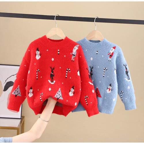 2021 Kids Clothes Girls Halloween Cute Loose Korean Style Sweater Spring Autumn Long Sleeves Teenage Girls Clothes 10 12 Year