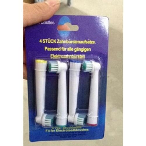 4pcs Electric Toothbrush Head Heads Suit Replacement Soft-bristled For Tooth Brush Toothbrushes Oral Hygiene