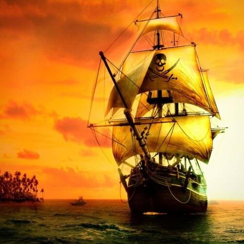 IN STOCK 698998 2545Pcs Movie Toys 21322 Pirates of Barracuda Bay Model Building Blocks Bricks Kids Christmas Toys Gifts Model