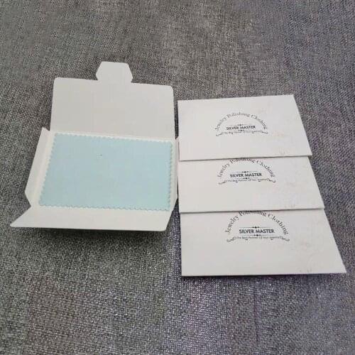 Free Shipping Silver cloth 7 * 10cm silver polishing cloth jewelry care / polishing cloth English real silver cloth