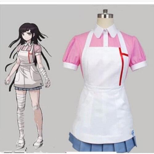 Dangan Ronpa 2 Mikan Tsumiki Danganronpa Dress Cosplay Costume