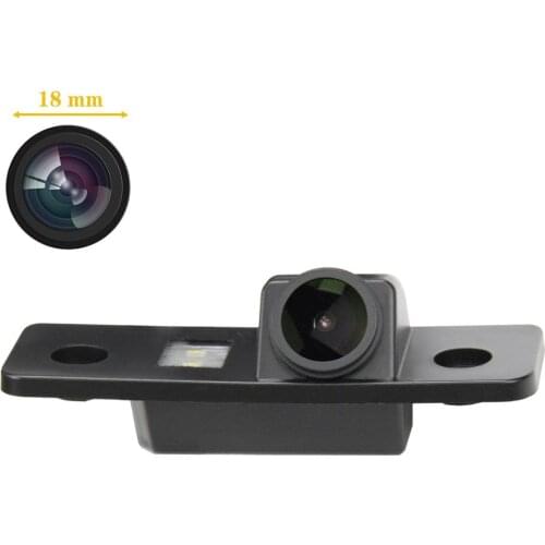 Freezzmi HD Car Rear View Reverse Camera Plate Light for Skoda Octavia ‖2 RS 1Z MK2 Roomster Tour Ford Mondeo 2 MK3 Focus Fusion