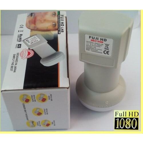 FUJI SSI-T 1100HD free shipping Best Signal digital HD Universal KU Band Single LNB High Gain Low noise satellite Dish LNB