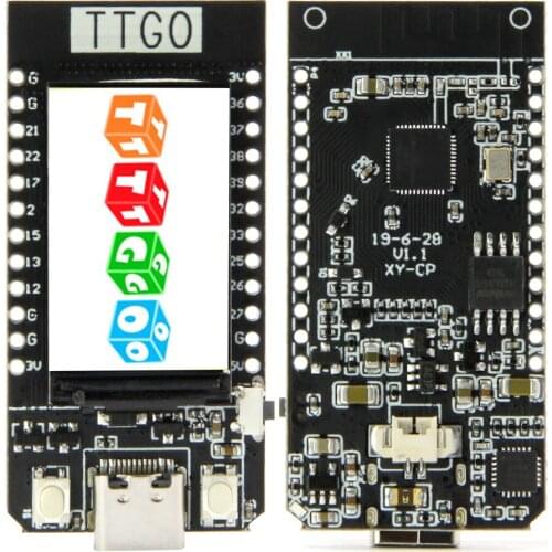 Ttgo t-display MCU 32 WiFi Bluetooth module 1.14 inch LCD development board