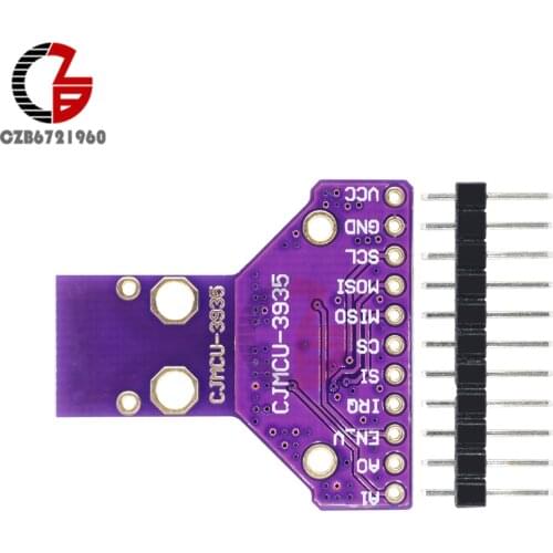 AS3935 Lightning Sensor Module SPI I2C Hazardous Thunder Storm Rainstorm Detector Cloud-Ground Intra-Cloud for Weather Station