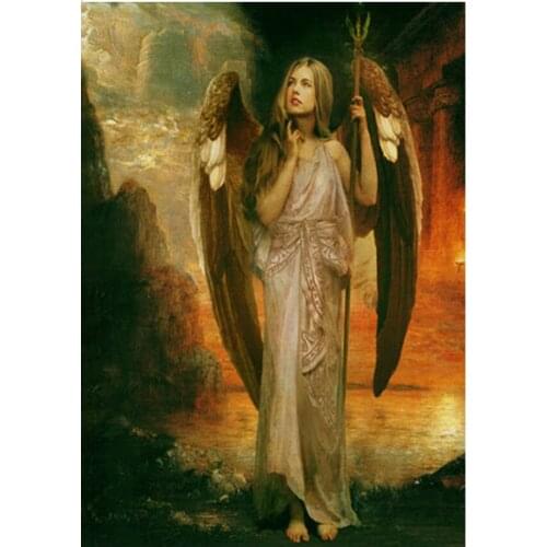 Full square round drill diy diamond painting beauty angel mosaic embroidery beads 5d cross stitch kits hobbies and crafts A1277