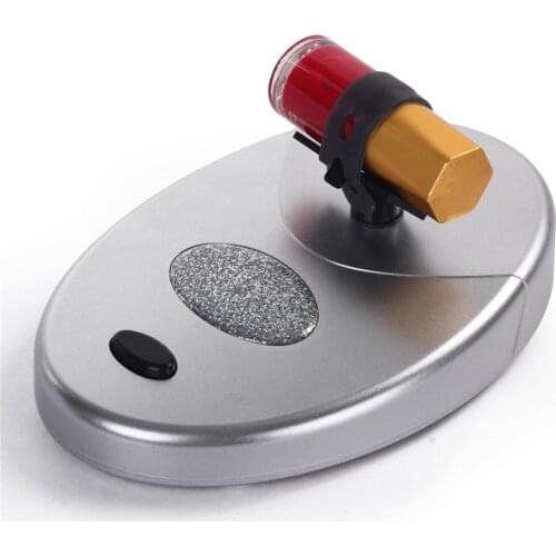 Nail Lacquer Shaker Nail Art Machine Nail Polish Lacquer Shaker Manicure Tool Silver EU Plug Ink Paint Shaking Device Machine