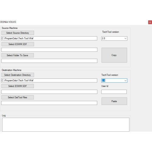 INTERMEDIATE STORAGE FILE ENCRYPTOR/DECRYPTOR (EDITOR) VISFED v3.4 for volvo