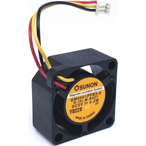 SUNON 2010 20MM 2cm 5V 0.2w 20 * 20 * 10 mm Cooling fan mini laptop fan ball GM0501PFB3-8