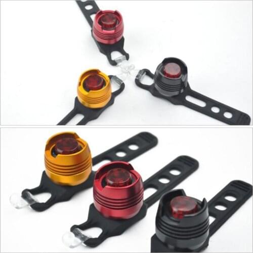 Bicycle Light Waterproof Rear Tail Light LED Rechargeable Mountain Bike Cycling Light Taillamp Safety Warning Light