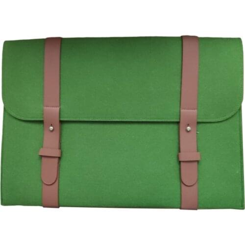 Slim Handbag Laptop Bag For Macbook Air 13 A2337 2020 2021 Pro 15 16 Case 14 15.6 inches Huawei HP ASUS Laptop Sleeve Wool Felt