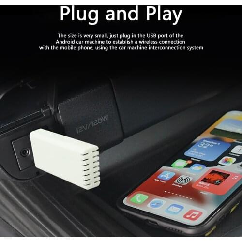 USB Dongle Convert the Factory Wired to Wireless Plug and Play Smart Link Auto for IPhone Android Car Radio System