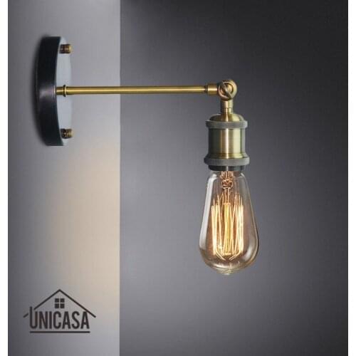 Vintage Wall Lights Kitchen Lobby Bathroom Antique Wall Sconces Industrial Chandelie Lighting Modern Indoor Swing Shade Lamp