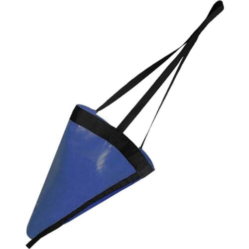 24 Inch Kayak Canoe Boat Marine PVC Sea Anchor Drift Anchor Drogue Drifting Kayak Tow Rope Line