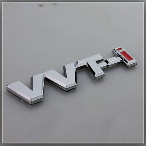 2X ABS carola refires VVTI emblem corolla car vvt-i discontinuing car stickers top quality Car Styling
