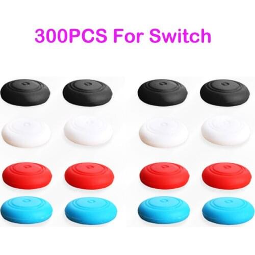 300PCS Silicon Protective Cap Cover For Switch Joy-Con Protective Silicon Grips For Nintendo Switch NX NS Game Controller