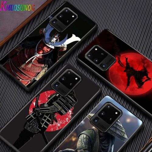 Japan The samurai Ninja for Samsung Note 20 S20 FE Lite Ultra Plus A91 A81 A71 A51 A41 A31 A21 A11 A12 A42 A01 Phone Case
