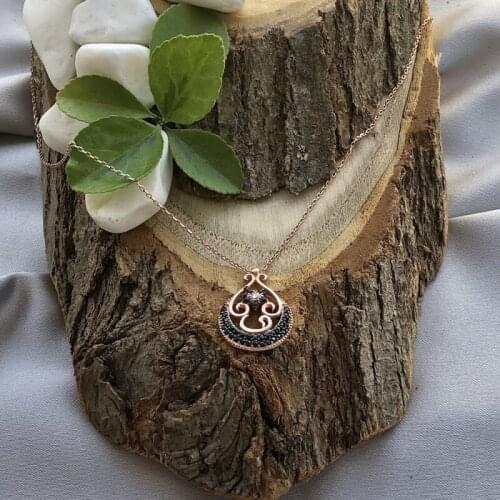 Fantastic 925 Sterling Silver Necklace Women Girls Gift Jewelry Accessories Fashion Handmade Elegant Chain