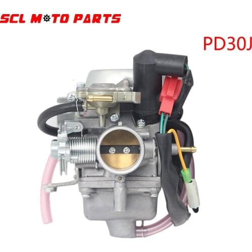 ALconstar-Motorcycle KEIHIN PD30J Carburetor For GY6 250CC CF250 CN250 Scooter UTV ATV Go Kart Moped Scooter