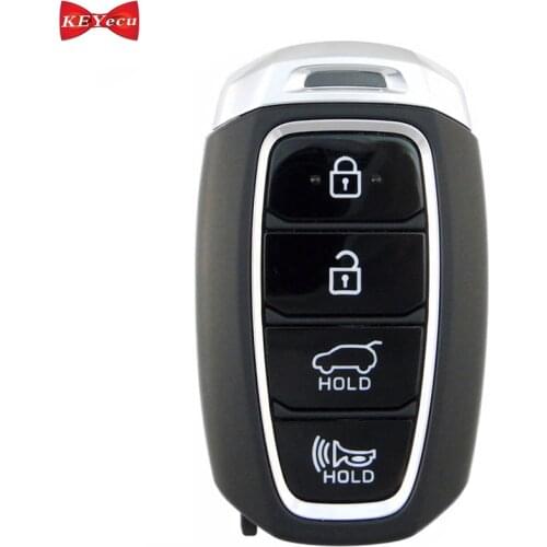 KEYECU for Hyundai Santa Fe 2018 2019 2020 Smart Remote Key Fob 95440-S1000 95440-S2000 TQ8-FOB-4F19 ID47 Chip 434MHz