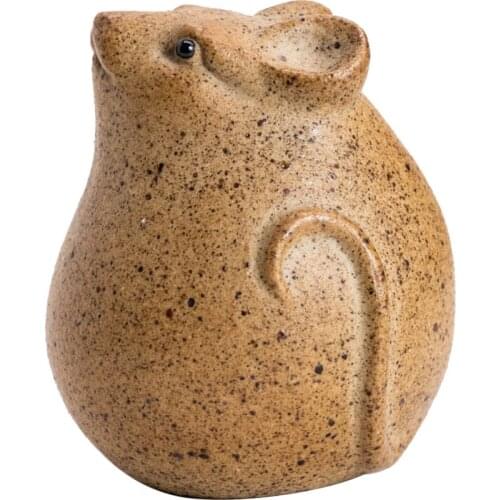 Chinese Yixing Purple Clay Tea Pet Creative Kiln Celadon Handmade PI XIU Tea Play Kung Fu Tea Set Tea Tray Ornaments Figurine