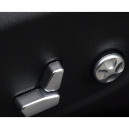 ABS Chrome FOR Jeep Cherokee KL 2014 2015 2016 2017 2018 Car Seat Control Adjustment button switch frame Cover Trim
