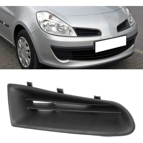 Front Bumper Grill Cover Grille Panel Strips Right Side 7701208684 Fit for RENAULT CLIO MK3 2005 2006 2007 2008 2009