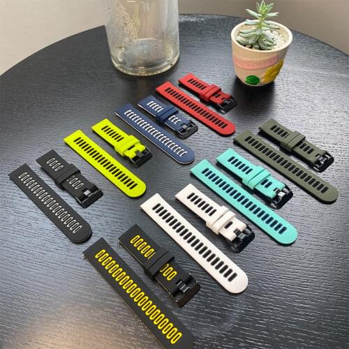 22mm Silicone Band Strap For Huawei Watch 3 46mm GT 2 pro Smartwatch Official Wristband for Samsung Galaxy Watch 3 45mm Bracelet