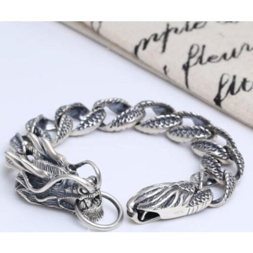 Unibabe Men's Silver Bracelets