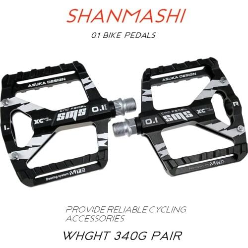 Bicycle Aluminum Alloy Ultralight pedal Non-Slip BMX DU Bearing parts fo mountain mtb road bike cycling Fixie pedal