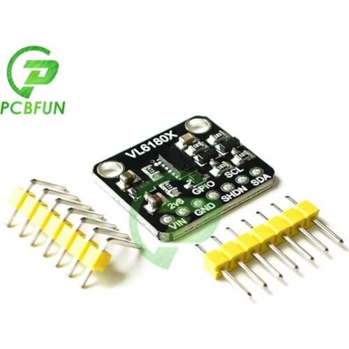 VL6180 VL6180X Range Finder Optical Ranging Sensor Module I2C Interface 3.3V 5V Gesture Recognition Sensor Module for Arduino