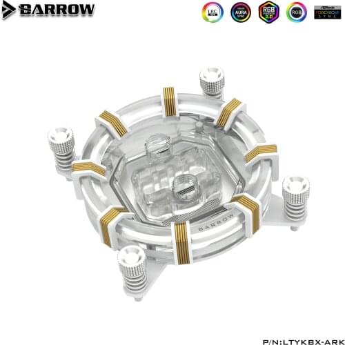 Barrow CPU Water Block use for INTEL LGA 2011 2066 X99 X299 Radiator 5V GND to 3PIN Hearder Motherboard