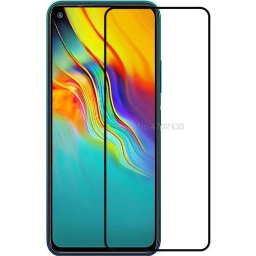 Tempered Glass For Infinix Hot 9 Glass Full Cover Glue Screen Protector For Infinix Hot 9 Pro Phone Glass