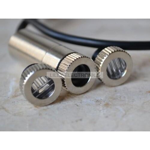 30mw 650nm Focusable Red laser module with 3 caps(dot/line/cross) for free