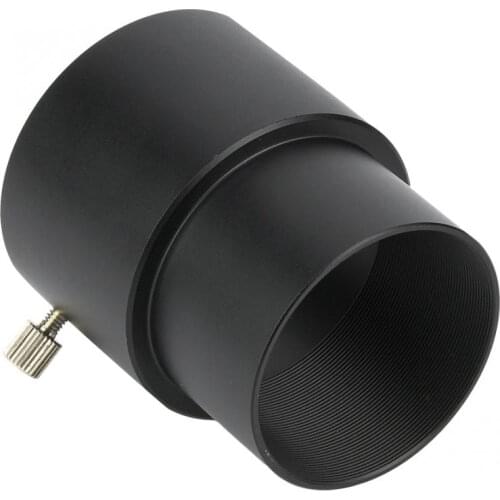Lens Holder 2inch Durable Telescope Eyepiece 40mm Extension Tube M48 Thread Adapter Black Camera Len Accessories