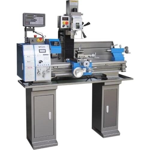 MPV290 Combo Lathe/Drill/Mill for Metal Function with Variable Speed