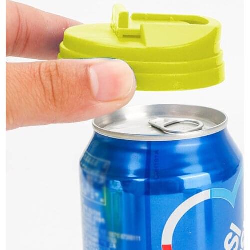 Soda Can Covers Tin Can Lids Covers Bpa-free Reusable Leak Proof Can Caps For Fizzy Drink Picnic Accessories Beach Gadgets