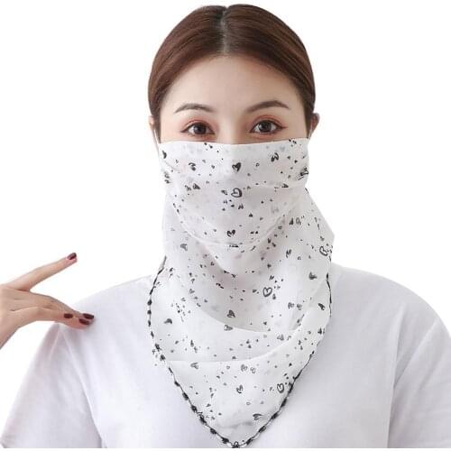 Outdoor Cycling Headband Women Scarf Breathable Printing Bandanas Motorcycle Turban Hand Band Scarves