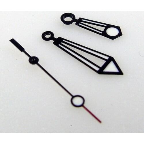 Fit NH35A NH36A 4R36 7002 7009 BLIGER Replacement Part Black Automatic Steel Watch Hand Set