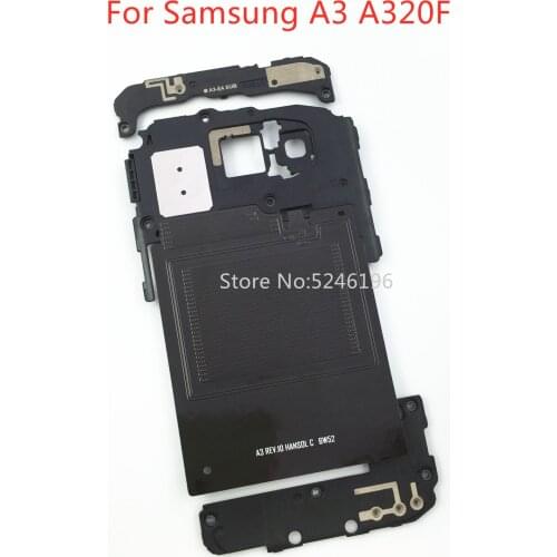 Three-piece Maintenance Fittings Set For Samsung Galaxy A3 A320F A320F/DS Wireless charging speaker antenna head Repair part