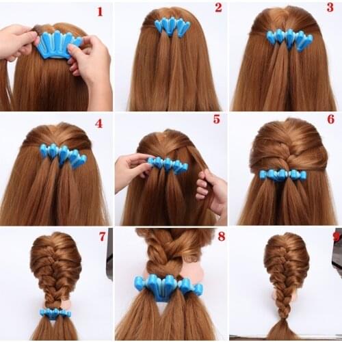 Charming French Style 1pcs Women Girls DIY Sponge Hair Braider Plait Hair Twist Braiding Tool Hair Styling Tools Braid Hair