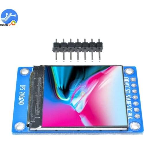 1.3 inch Full Color LCD OLED Display Module 240*240 IPS HD TFT ST7789 Drive SPI Interface Communication 3.3V LCD Screen