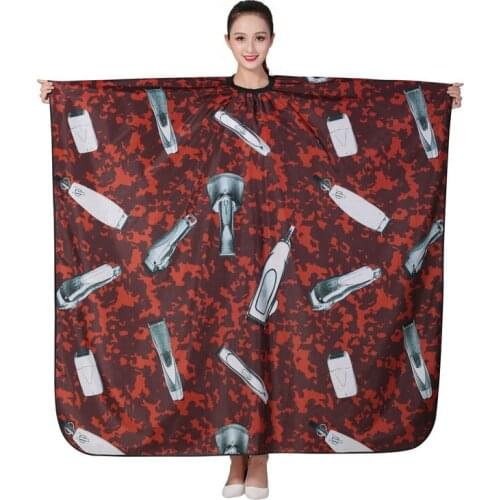Salon Professional Haircut Cape Adult Waterproof Fashion Hair Dyeing Cutting Perming Styling Hairdresser Hairdressing Apron Cape