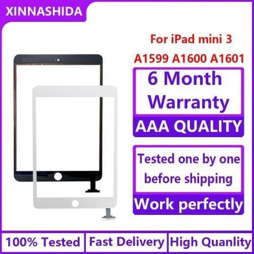 Touch screen For iPad Mini 3 Mini3 Touch Screen Digitizer IC Conector For iPad mini 3 A1599 A1600 A1601