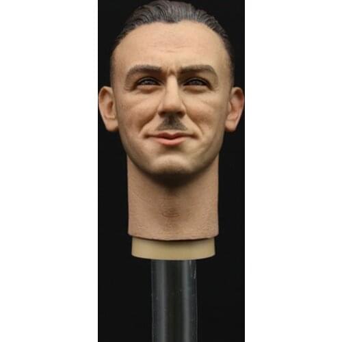 1/6 Male Figures Armored Meyer Beard Male Head Sculpture Model Fit 12" WWII Soldier Body Figure