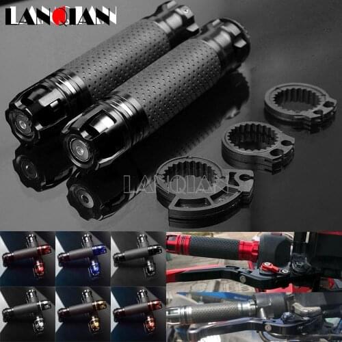 7/8" Motorcycle Aluminum Handle Grip Handle Bar Grips For Honda VFR750 FH-FV RJ RL RC30 RVF750R RC45 VFR800 FI W1 F VTEC CBR125R