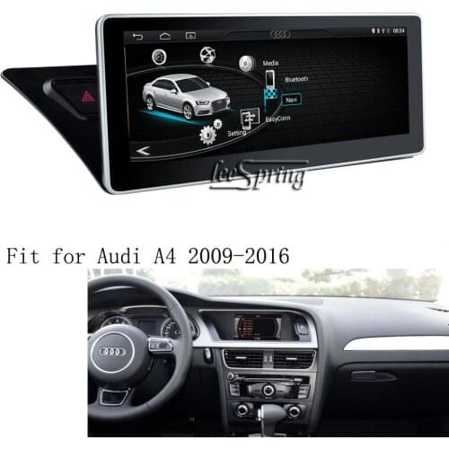 10.25 inch Android 9.0 Car media player for Audi A4 A5 2009-2016 GPS Navigation Upgraded Original Car Screen