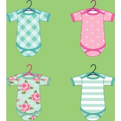 Baby Clothing Metal Cutting Dies for DIY Scrapbooking Cloth Stamps Dies Cutter Card Embossing Folder Human Figure New 2019