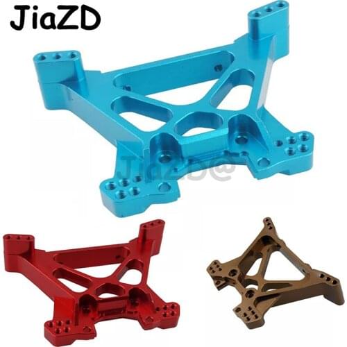 For 1/10 Traxxas SLASH 4X4 Anodized Aluminum Rear Shock Tower SLA006 (Part #6838X) #70362 RC Car Upgrade Parts Baja CNC