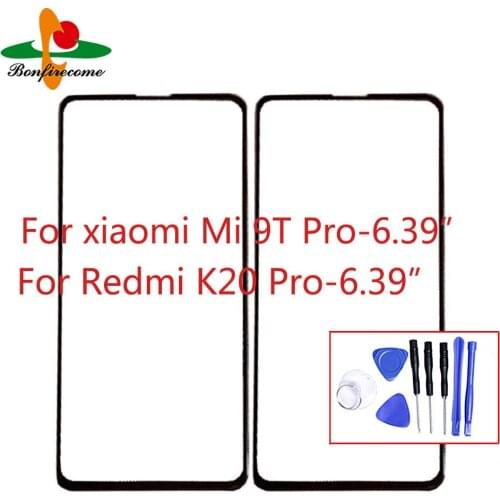 For Xiaomi Mi 9T Pro Redmi K20 Pro Mi9T Pro Front Touch Panel LCD Display Screen Out Glass 6.39"
